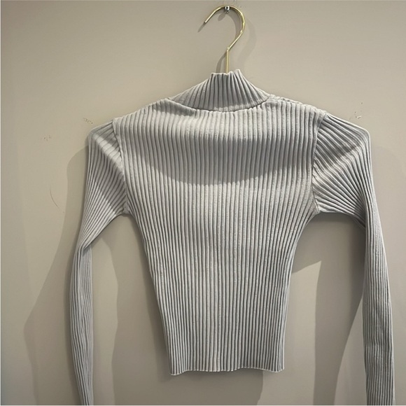 ZARA MOCK NECK TOP - Picture 6 of 6